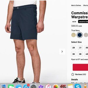 Lululemon Men's shorts